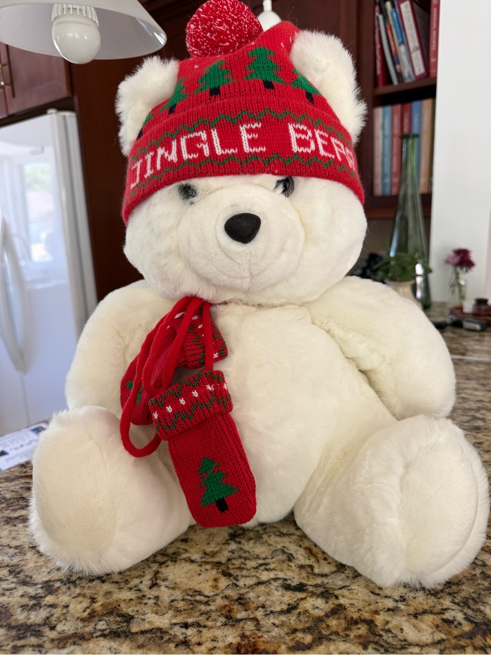 1980's Jingle Bear - Broadway Stores